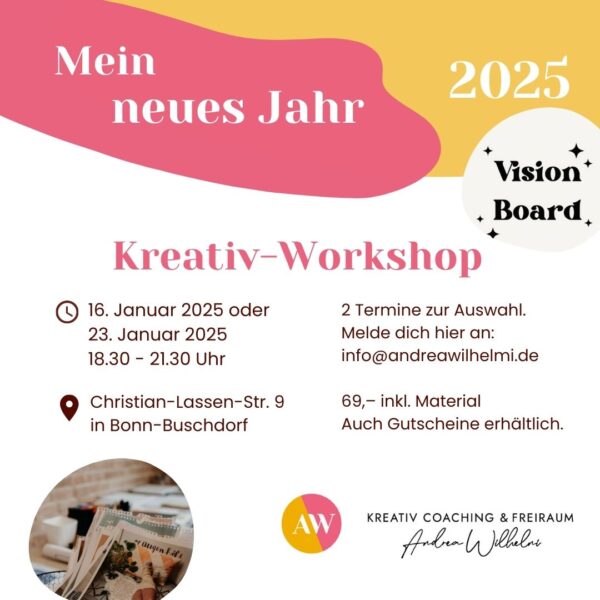 Kreativ-Workshop Mein neues Jahr 2025